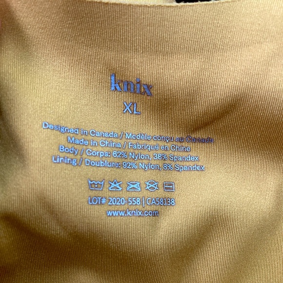 Knix Intimates & Sleepwear Knix Luxe Lift Pullover Bra Golden Glow (XL) - Picture 5 of 5